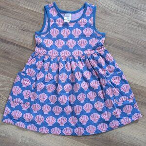 Hanna Andersson Seashell Tank Dress 4T